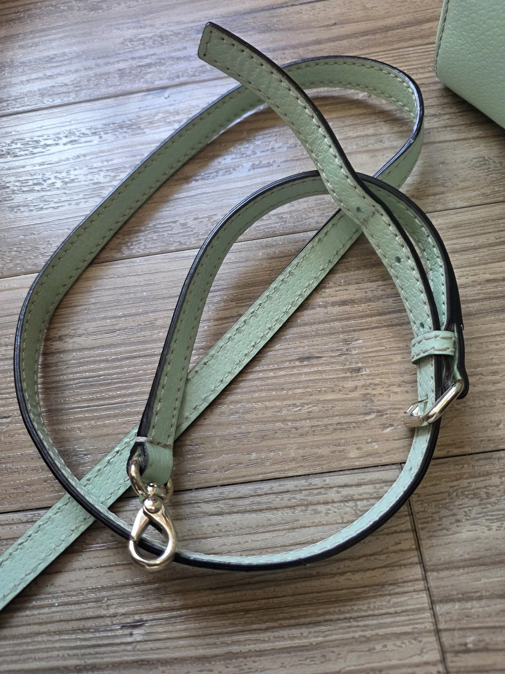 kate spade Mint Leather Satchel